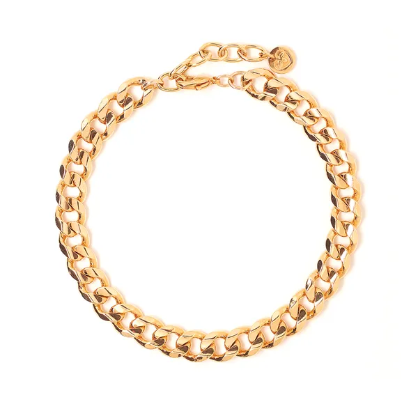 Tess   Tricia Gold Quinn Link Bracelet