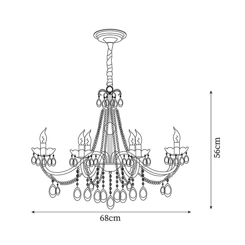 Willa Crystal Chandelier