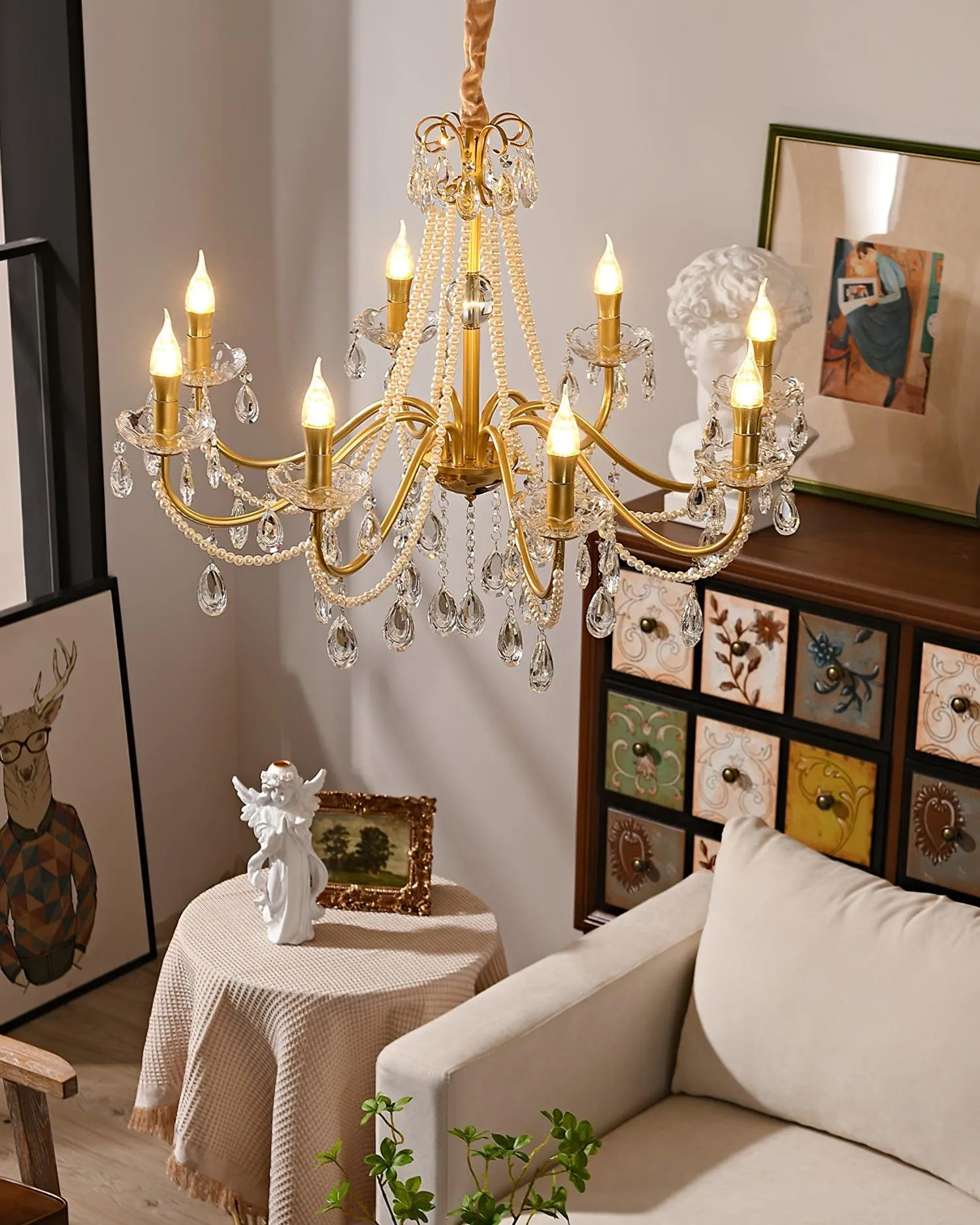 Willa Crystal Chandelier