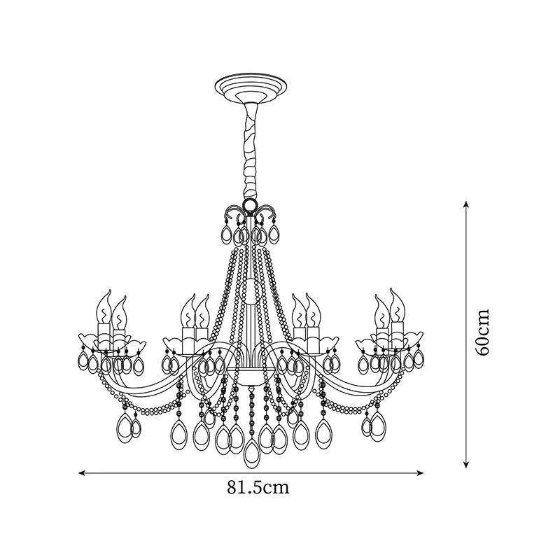 Willa Crystal Chandelier